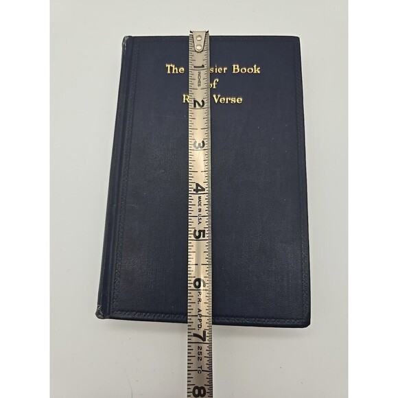 1916 THE HOOSIER BOOK OF RILEY VERSE  Bobbs-Merrell Co Hard Back Book - Picture 10 of 12